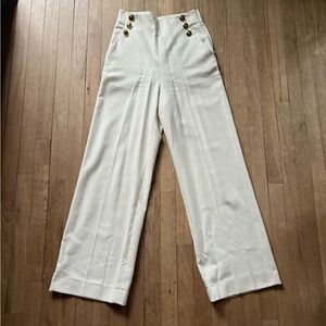 Tara Jarmon Sailor Style Wide Leg Pants